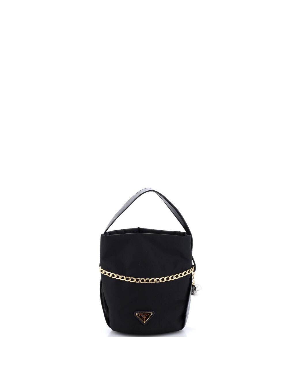 Prada Petit Sac Bucket Bag Re-Nylon And #264020P19B